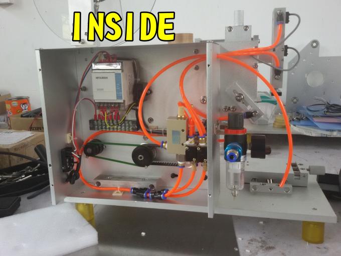 SUS304 машина за обележување на налепници од нерѓосувачки челик двострана за обележување шишиња