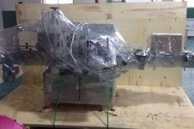 Алуминиумска легура Opp машина за етикетирање шишенце за тркалезно шише, индустриска машина за етикетирање