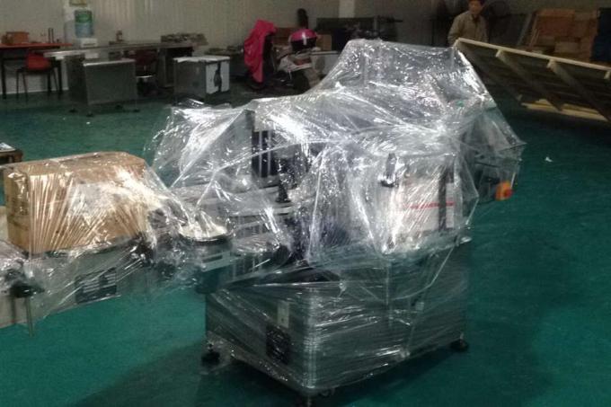 Алуминиумска легура Opp машина за етикетирање шишенце за тркалезно шише, индустриска машина за етикетирање