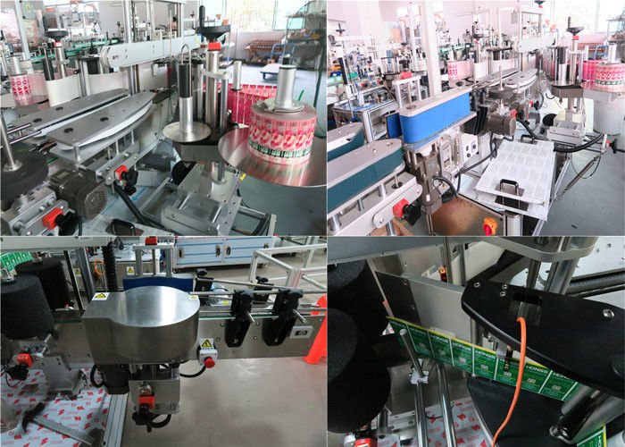 Дневни машини за етикетирање напред и назад шишиња, машина за обележување тегли