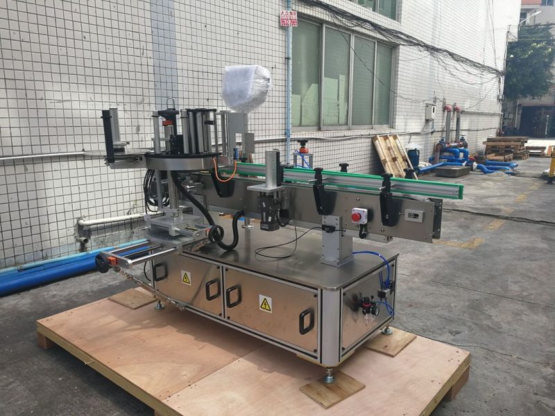 Кина Самолеплива автоматска машина за обележување налепници за налепници шише PLC контрола снабдувач