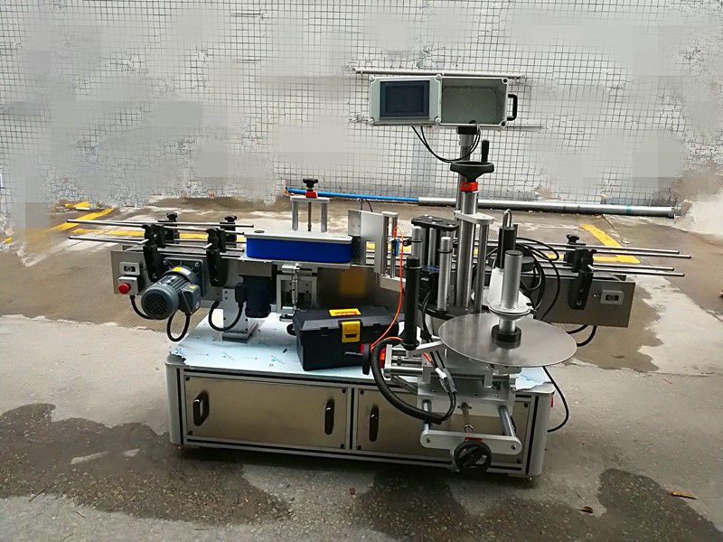 Снабдувач на Кина целосна автоматска машина за обележување налепници за шишиња (тип на ремен)